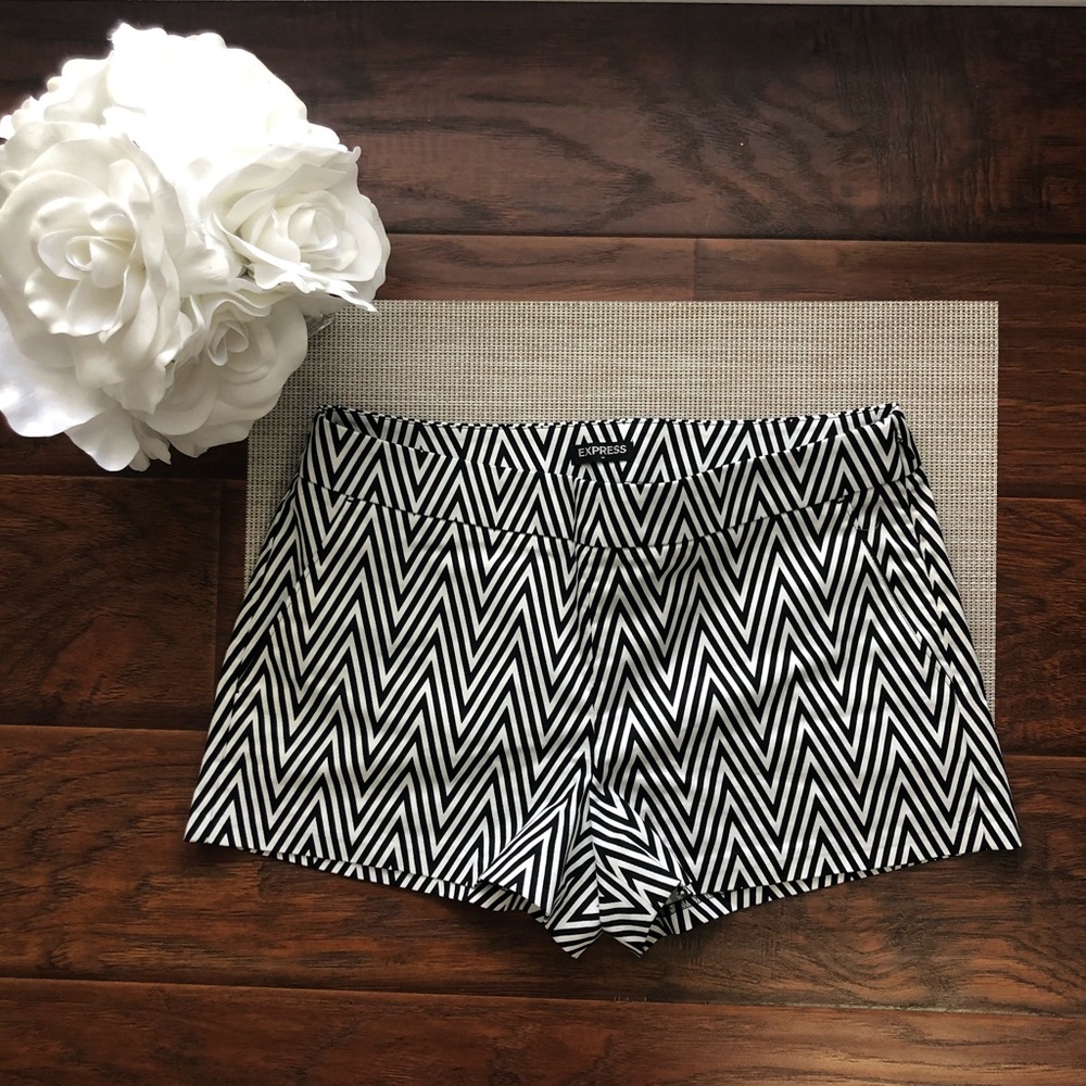 Express Chevron Shorts
